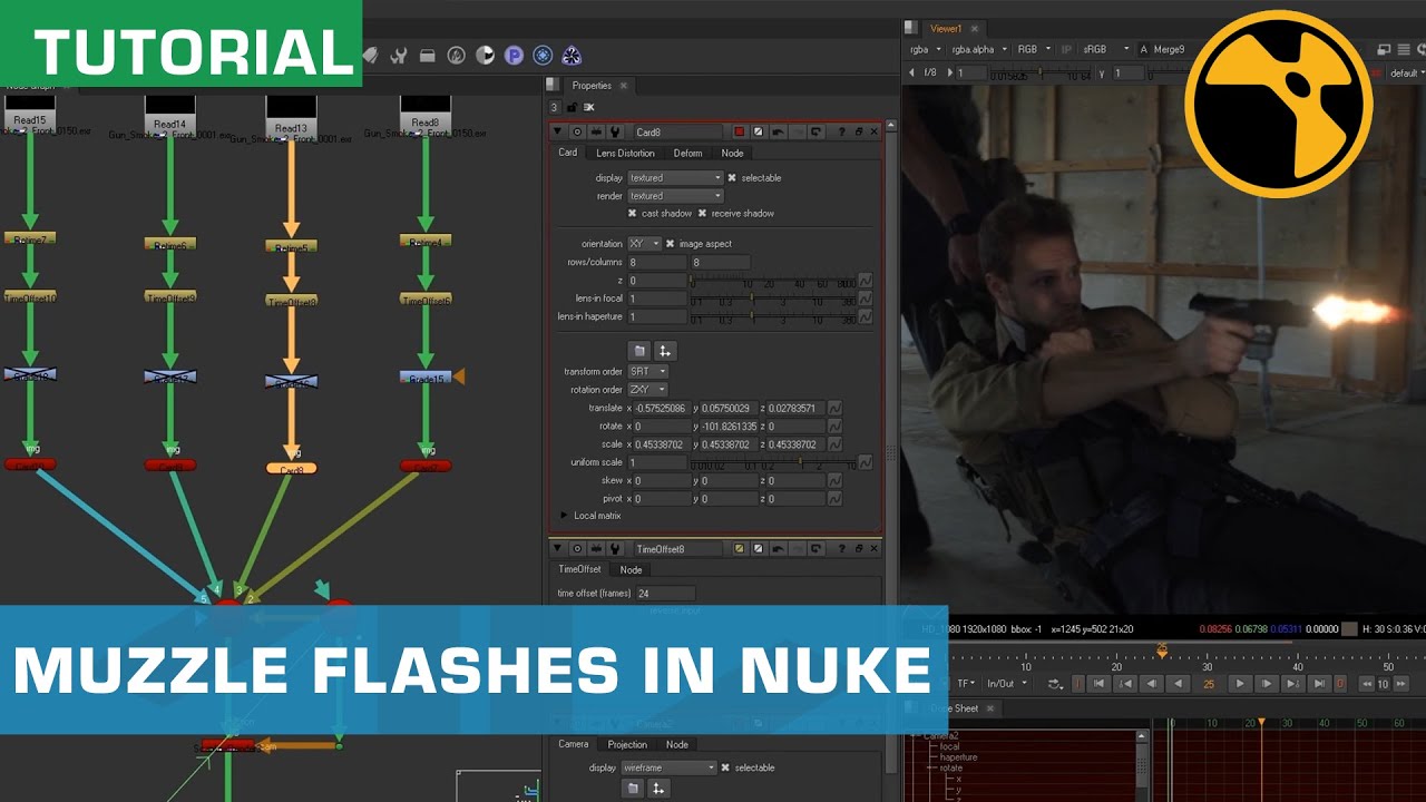 BEGINNER KEYING & DESPILL – Nuke Compositing Tutorials